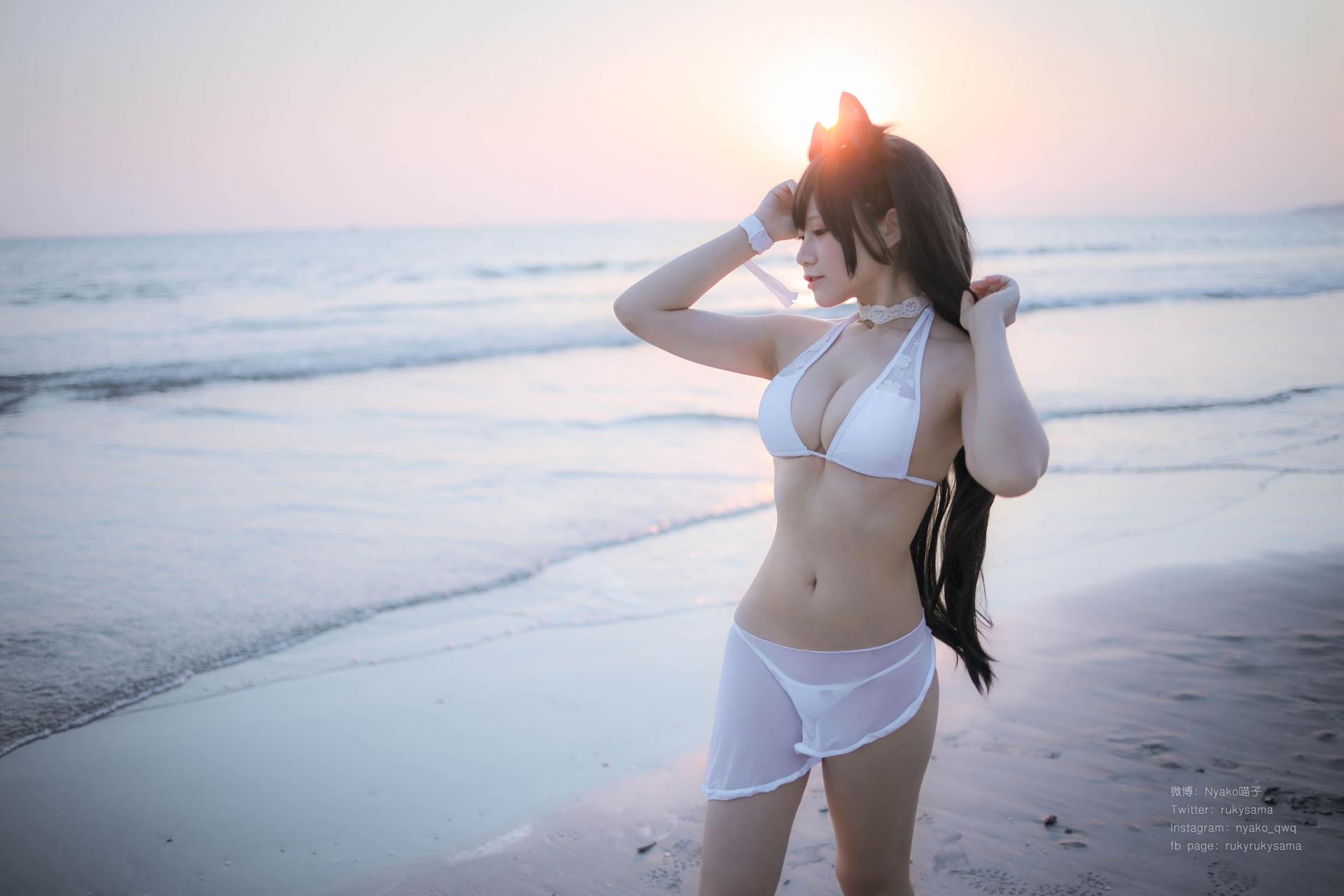 Nyako喵子爱宕泳装